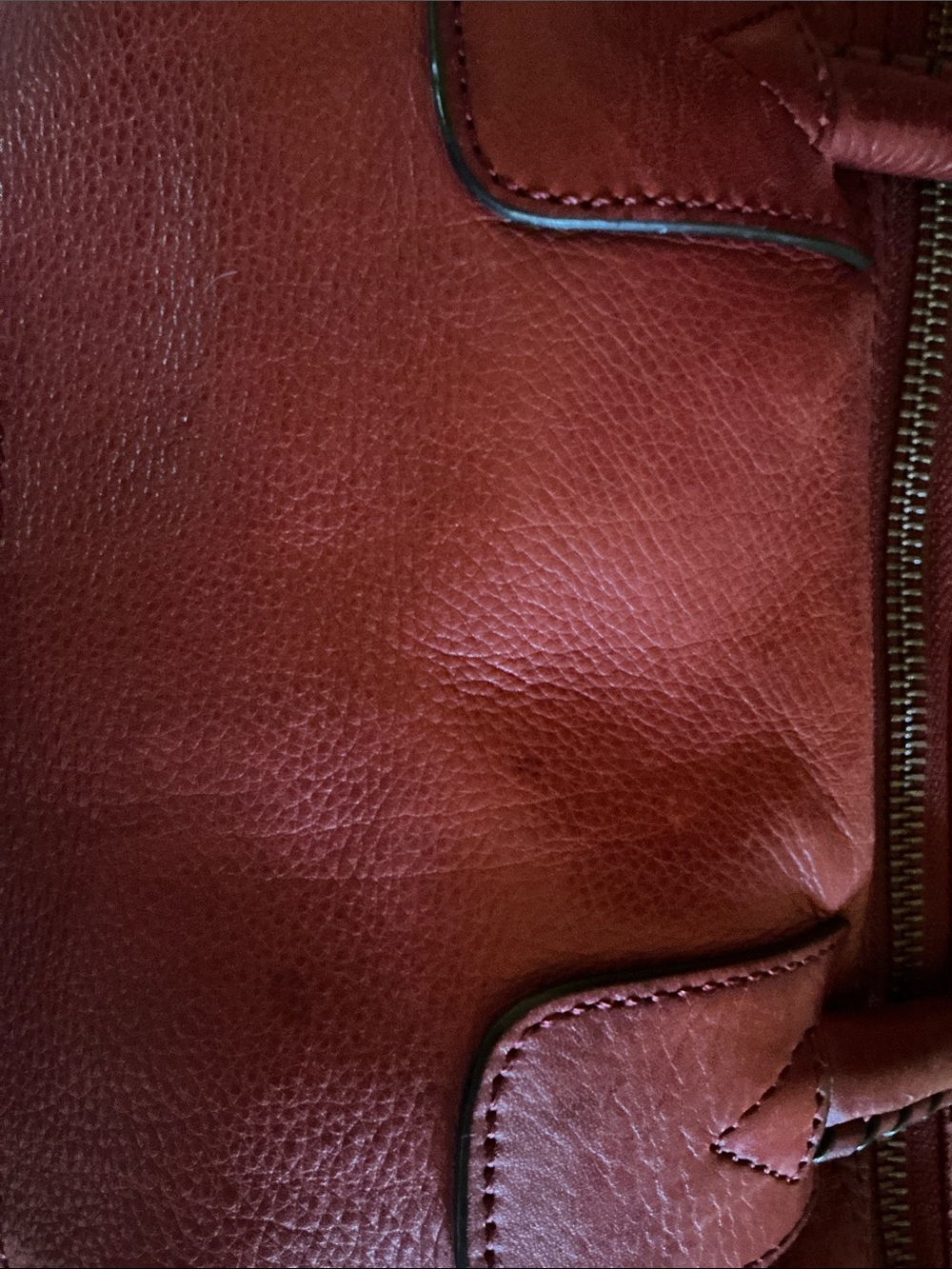 Frye Red Leather Crossbody - Picture 10 of 11